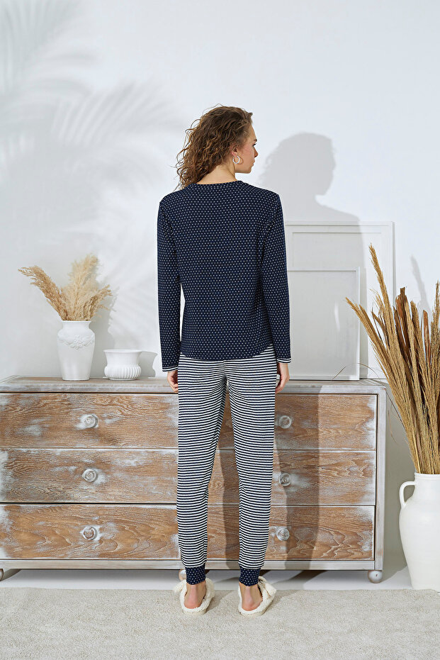 14987 بدلة بيجامة مطبوعة - 3