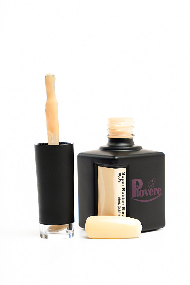 Renkli Rubber Base Coat Solid 09 (15ml) - 5