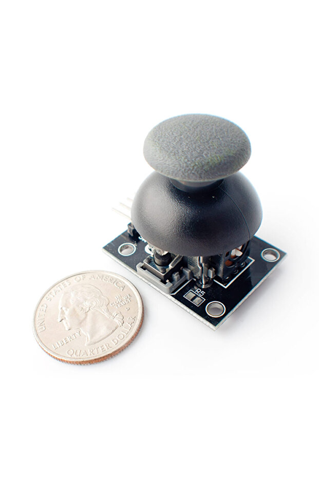 Ky-023 Çift Eksen Analog Joystick Modül Xy Ps2 Oyun Konsol Kol Kumanda Rc Araba Robot - 5