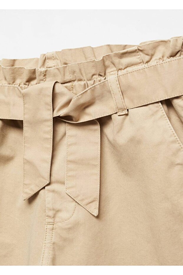 Paper bag pantolon - 5