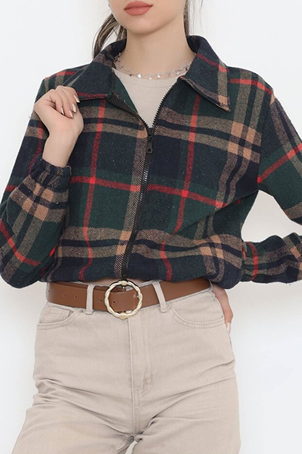 Patterned Stamp Jacket - 7