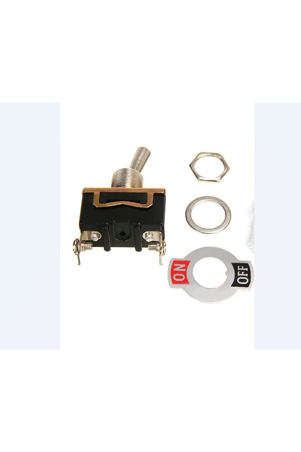 2 ADET-Toggle Switch 3P ON-OFF Ø12mm Araba Tekne Rocker Geçiş Anahtarı - 5
