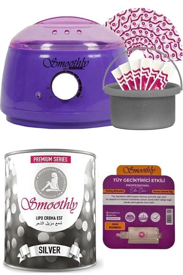 Yüz Hassas Bölge Sir Ağda Silver Konserve 800gr Peeling Ağda Makin Yedek Cezve Ağda Bezi - 1