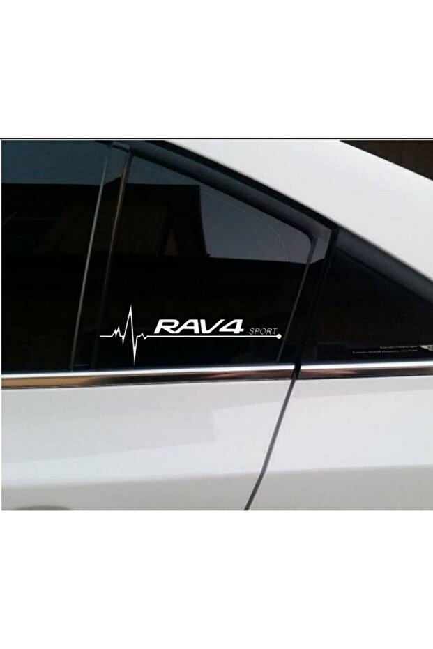 RAV4 الجانب نافذة ملصق باب السيارة ملصق ضبط السيارات 20 سم × 7 سم حروف 509