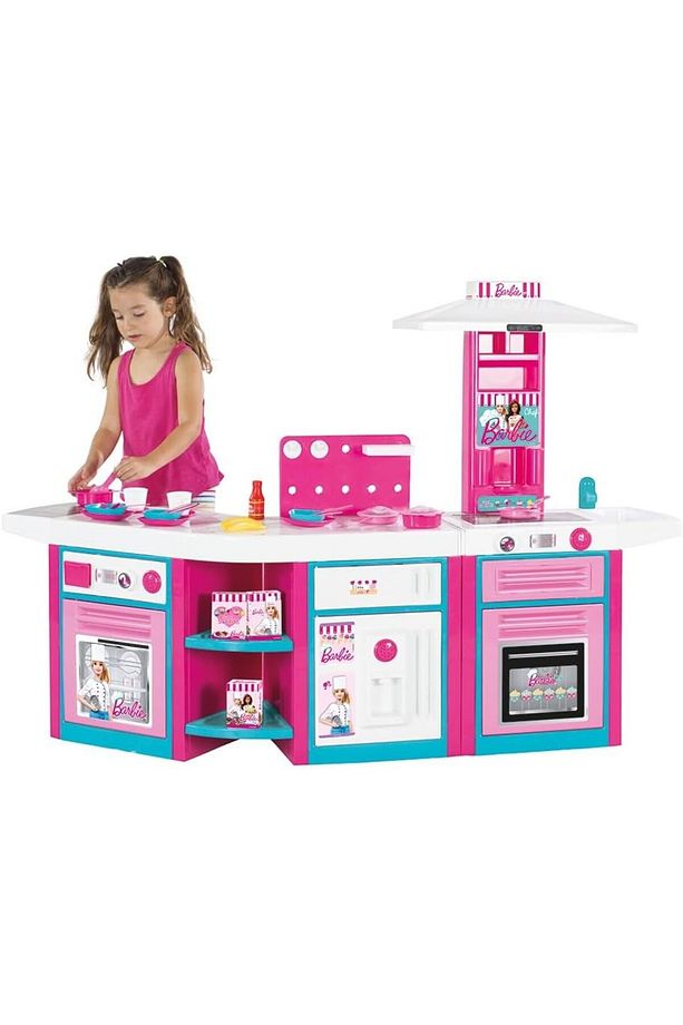 Barbie Mutfak Seti 3 Lü - 4
