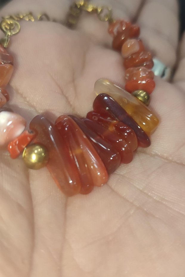 Kırıktaş Style Agate and Talşi Bracelet