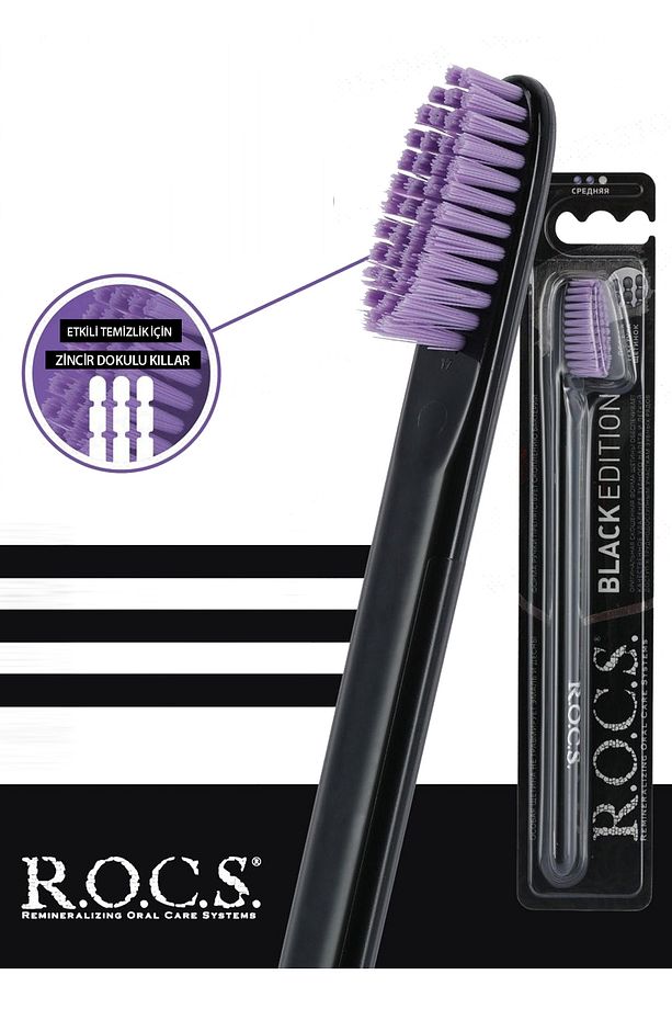 Rocs Sensation Whitening Beyazlatıcı Diş Macunu Ve 2 Diş Fırçası - 6