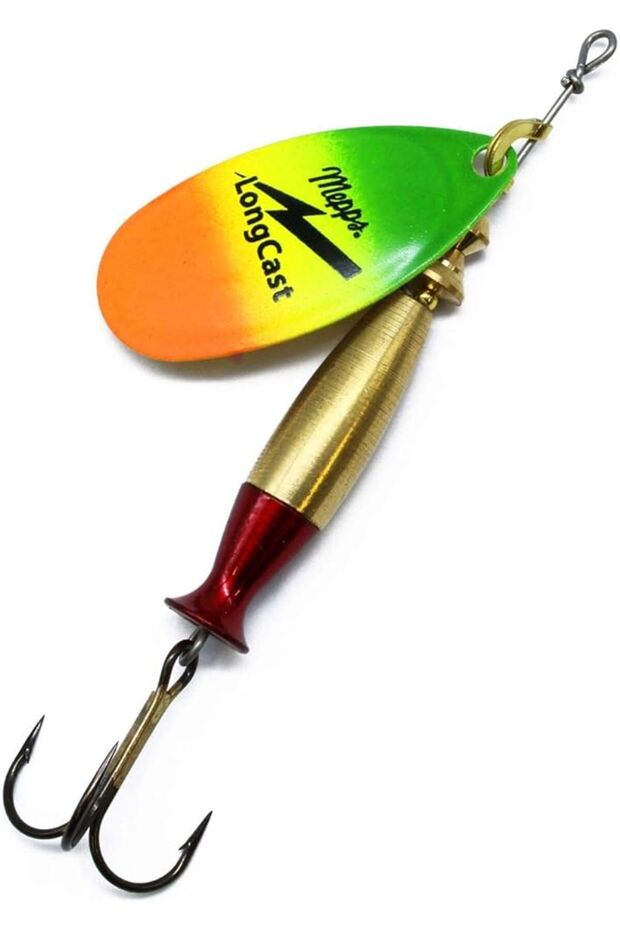 Long Cast Ovenless Fishing Spoon Rainbow No:3 12Gr