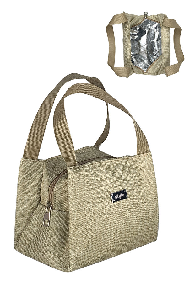 Duo Bej Backpack For Mothers Anne Bebek Bakım Sırt Çantası - 7