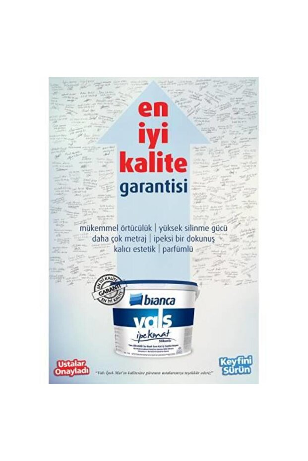 Vals Ipek Mat Silinebilir 7,50lt 2240 Samyeli - 2