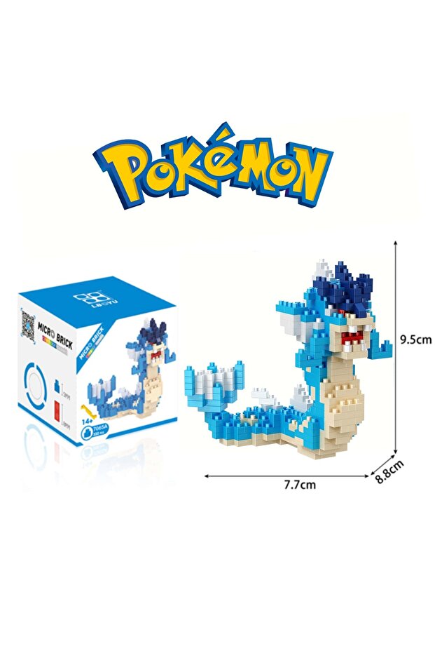 Pokemon 2Part Block Puzzle Gyarados - 2