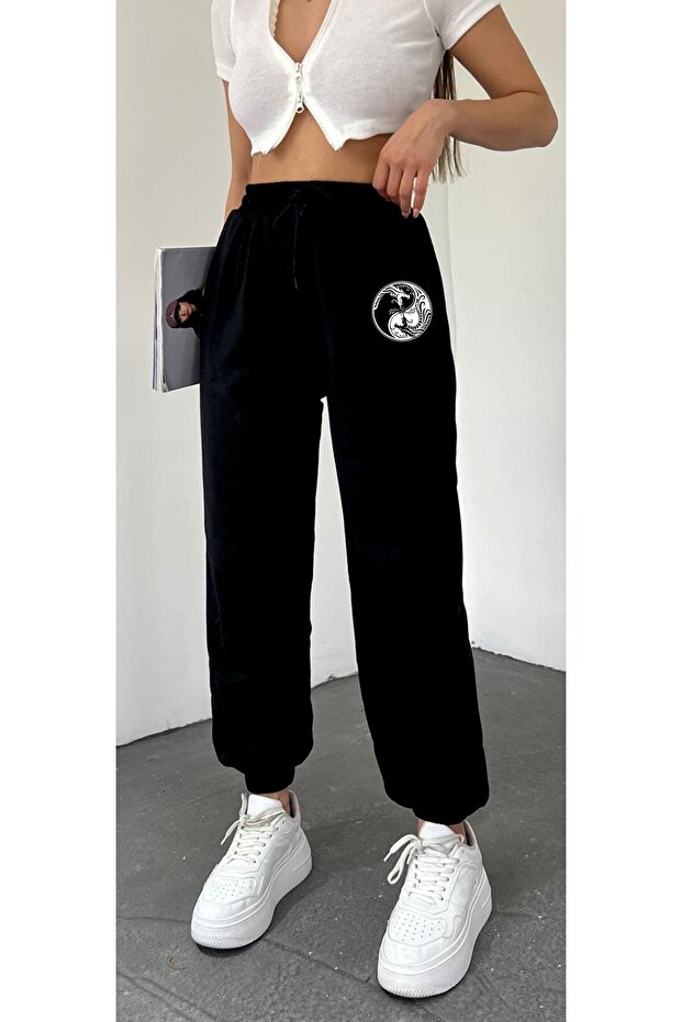 ying yang unisex Basic φούτερ - 8