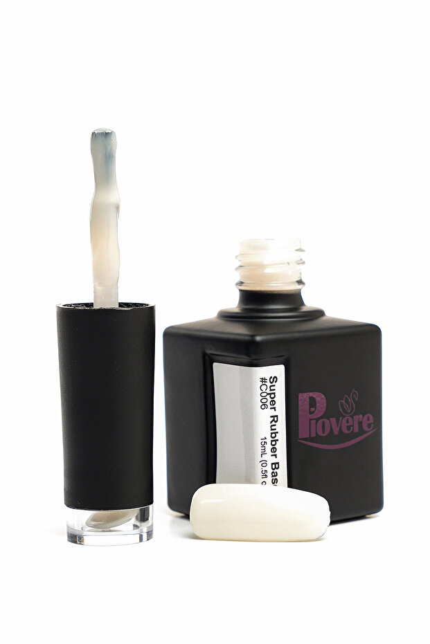 Renkli Rubber Base Coat Clear C06 (15ml) - 5