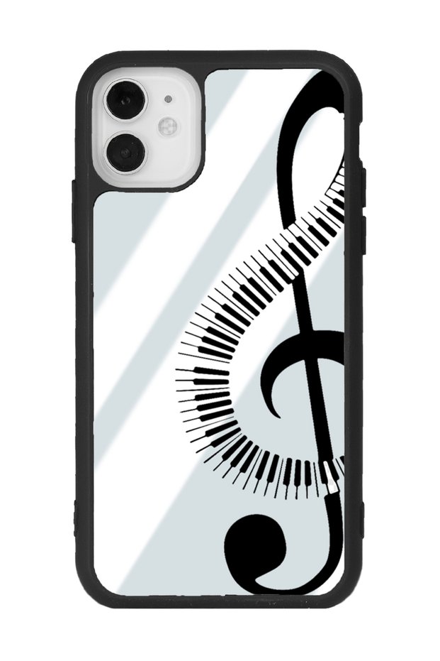iPhone 11 Glossy Phone Case with Left Switch Design Mirror