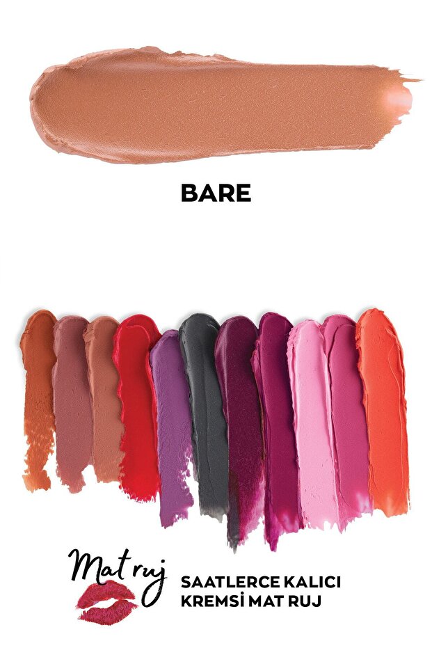 Color Trend Creamy D' Licious Mat Likit Ruj 5 Ml. Bare - 3