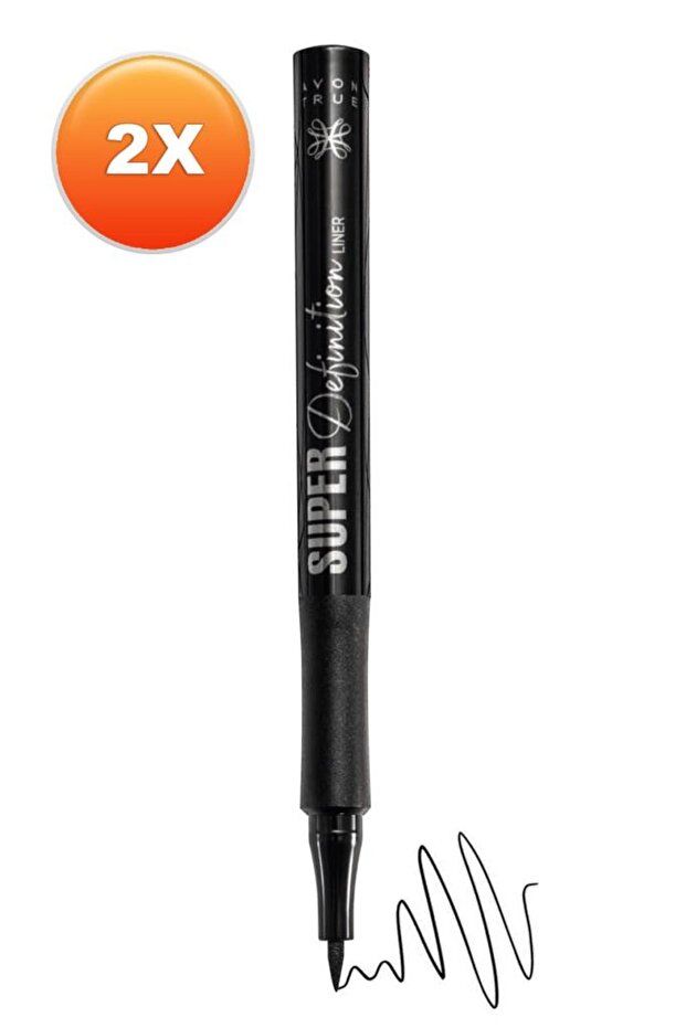 True Super Definition Siyah Eyeliner İkili Set - 1