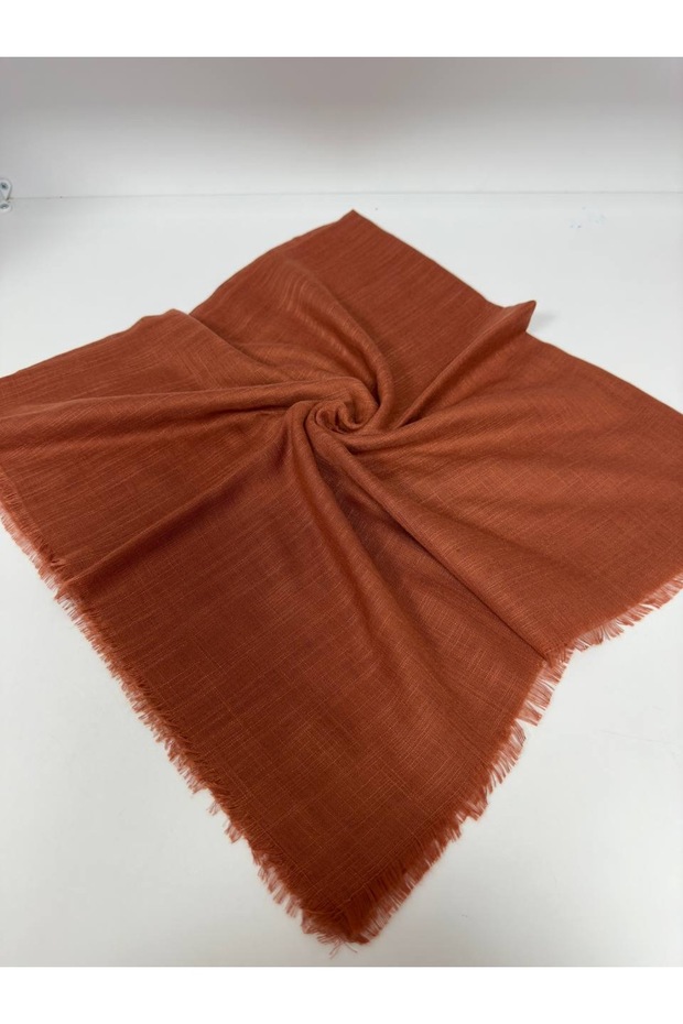 Plain Flame Scarf - Tile - 1