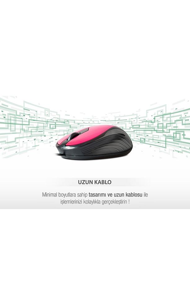 Optik Mini Mouse - Kablolu Mouse - Kablolu Fare SM-136 - Mini Fare - Optik Fare - Optik Mouse SM-136 - 2