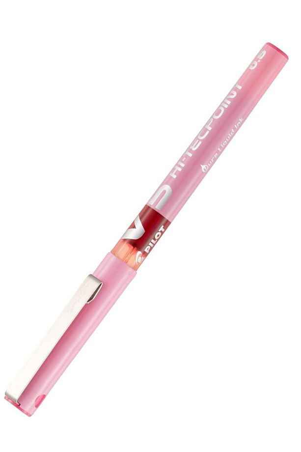 PİLOT V5 Hİ-TECPOİNT 0.5 MM SIVI MÜREKKEPLİ ROLLERBALL KALEM – 6 RENK SET - 2