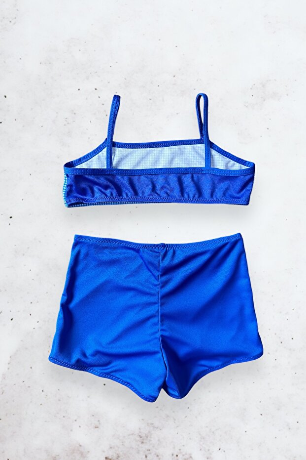 KIZ ÇOCUK ŞORTLU BİKİNİ TAKIMI - 2