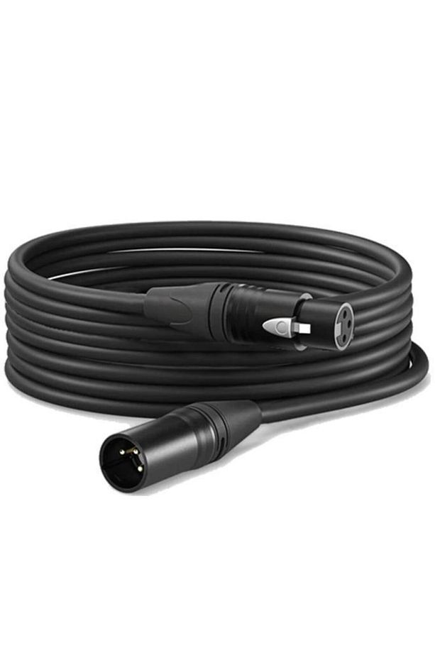 MCB-15X Kaliteli Stereo Mikrofon Kablosu XLR + XLR 15 Metre Siyah Renk - 1