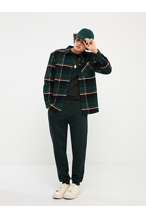 Standart Kalıp Erkek Jogger Eşofman Altı - 1