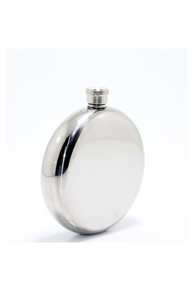 Stainless Steel Round 8 Oz Flask