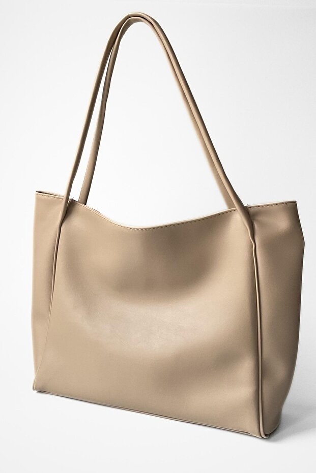 Nou Çift Saplı Shopper Çanta - 2