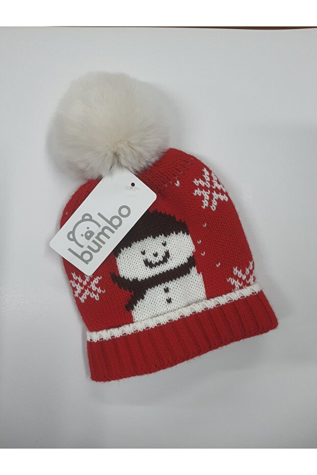 قبعة رجل الثلج بوم بوم - 1
