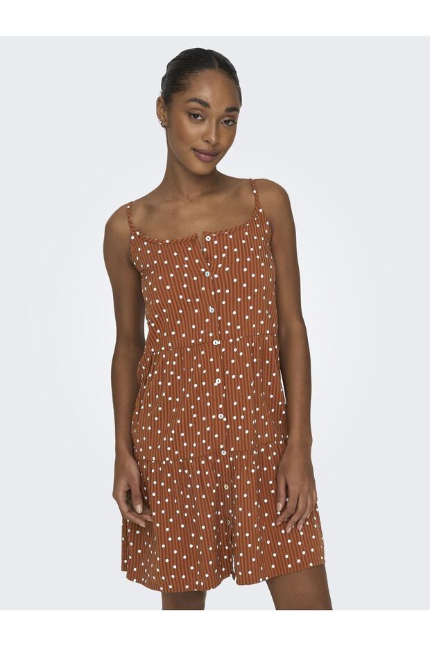 ONLEMILY Kleid – Hosenträger- und Knopfkleid PTM - 6