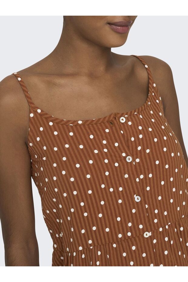 ONLEMILY Kleid – Hosenträger- und Knopfkleid PTM - 7