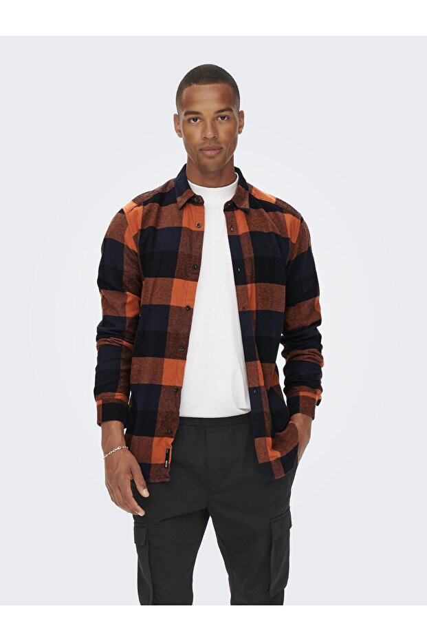 Gömlek - Turuncu - 1