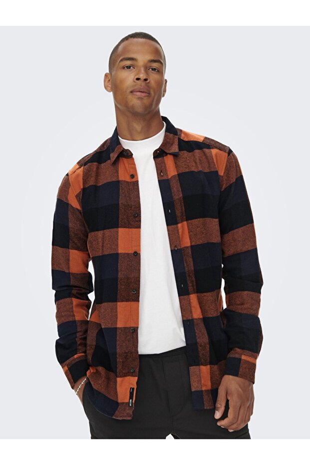 Gömlek - Turuncu - 6