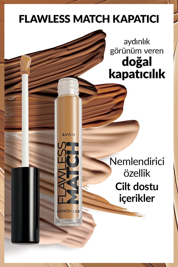 Flawless Match Likit Kapatıcı 42g - Golden Medium Deep - 6