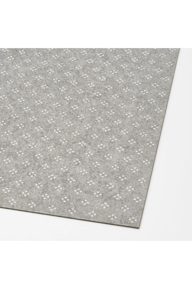 KOMPLEMENT açık gri-desenli 90x30 cm çekmece örtüsü - 4