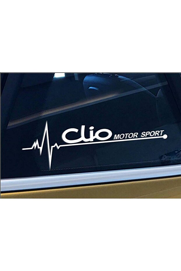 ملصق نبضات القلب من Auto Clio قطعتين من زجاج الفراشة الأيمن والأيسر