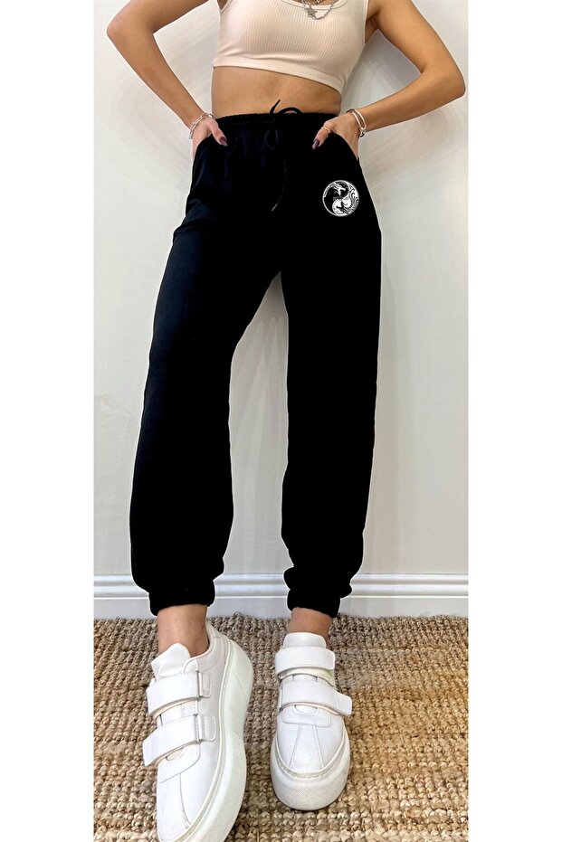 ying yang unisex Basic φούτερ - 7