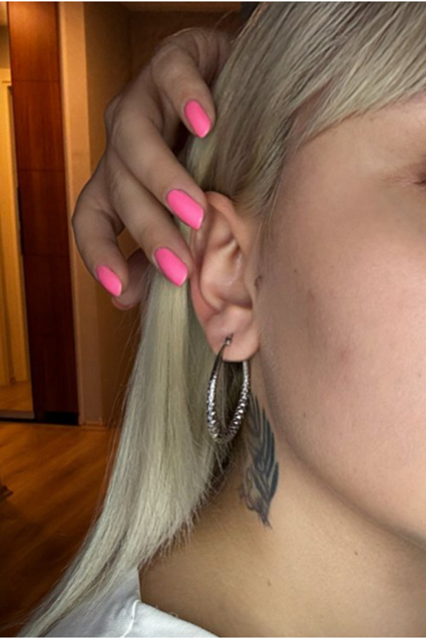 Halka Çelik Küpe - 1