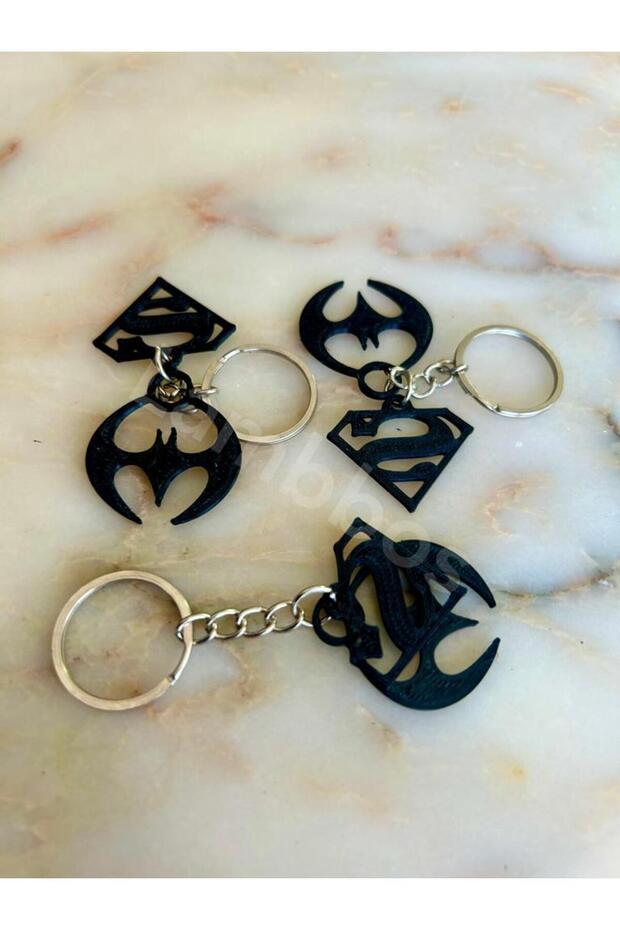 Superman Batman Keychain 1pc - 1