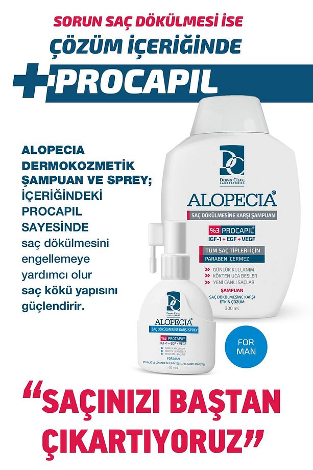 Erkek Procapil Ve Igf Içerikli Saç Dökülmesine Karşı Serum Ve Şampuan Seti - 6