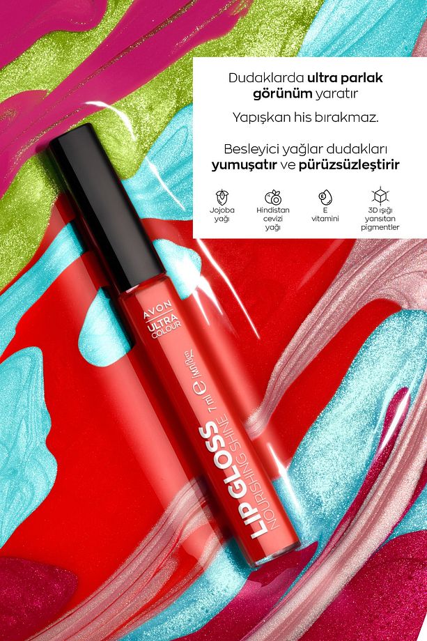 Ultra Color Lip Gloss Besleyici Dudak Parlatıcısı Rusty Luster - 4