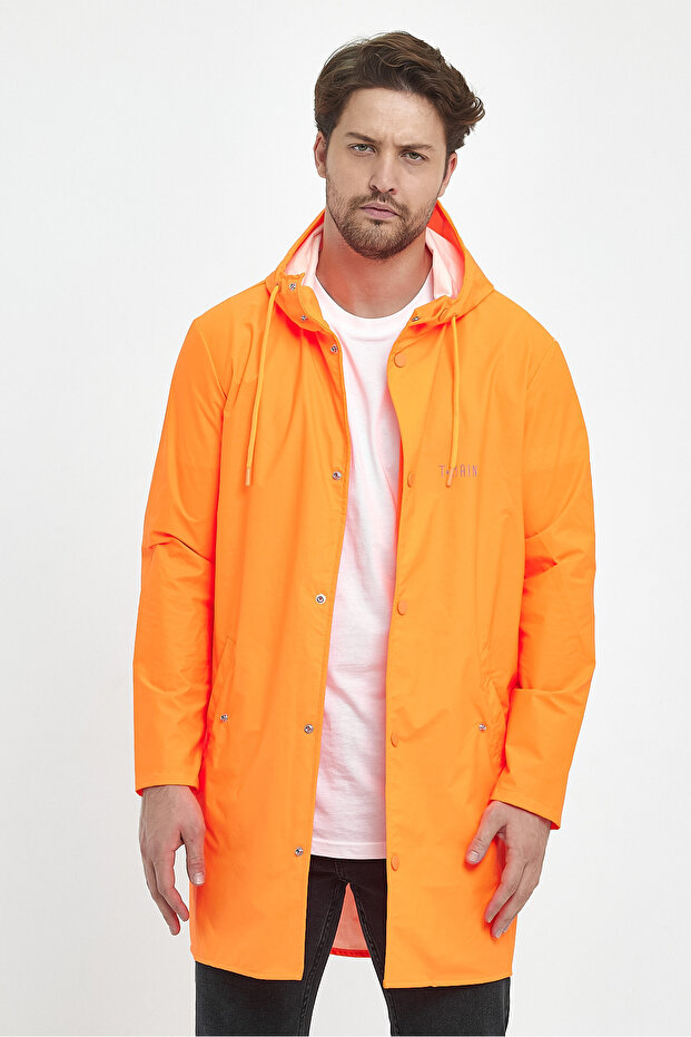 معطف واق من المطر للرجال من Stay Dry Orange