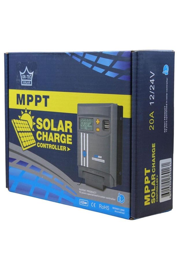 Mppt 20 A Amper 12 / 24 V Volt Şarj Kontrol Cihazı Regülatörü - 2