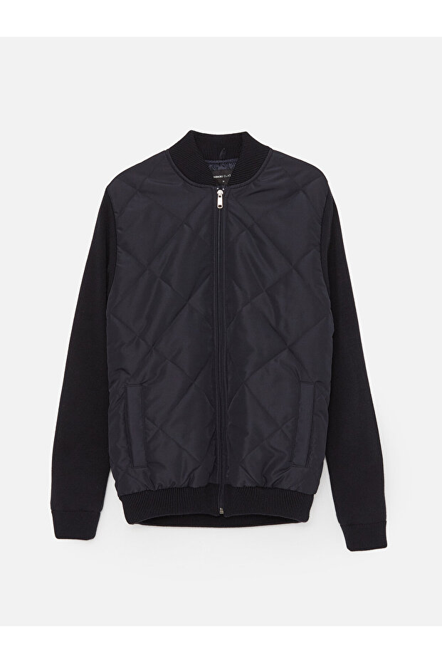 Standart Kalıp Kolej Yaka Erkek Triko Hırka - 7