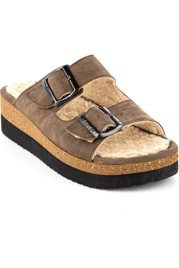 Bellatrix Anatomical Furry Insole Women's House Slippers