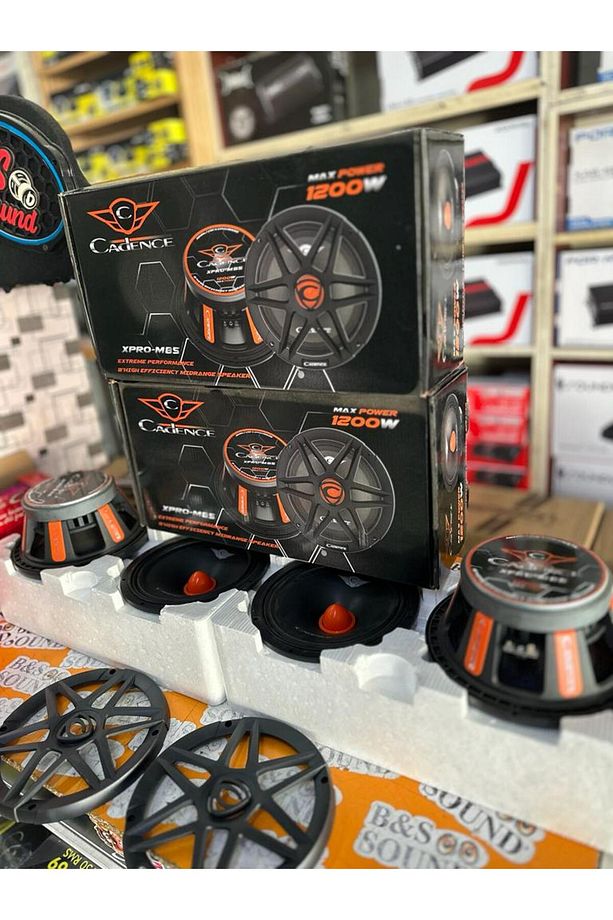 4 ADET CADENCE M85 MİDRANGE 175 RMS MERMİ GÖBEK KAPAKLI - 3