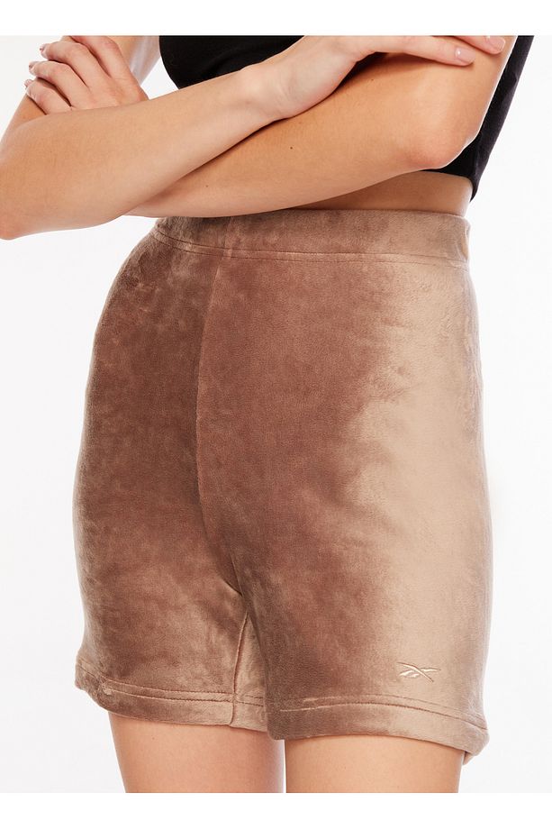 Açık Kahve Kadın Şort HS0393 CL WDE PLUSH SHORT - 3