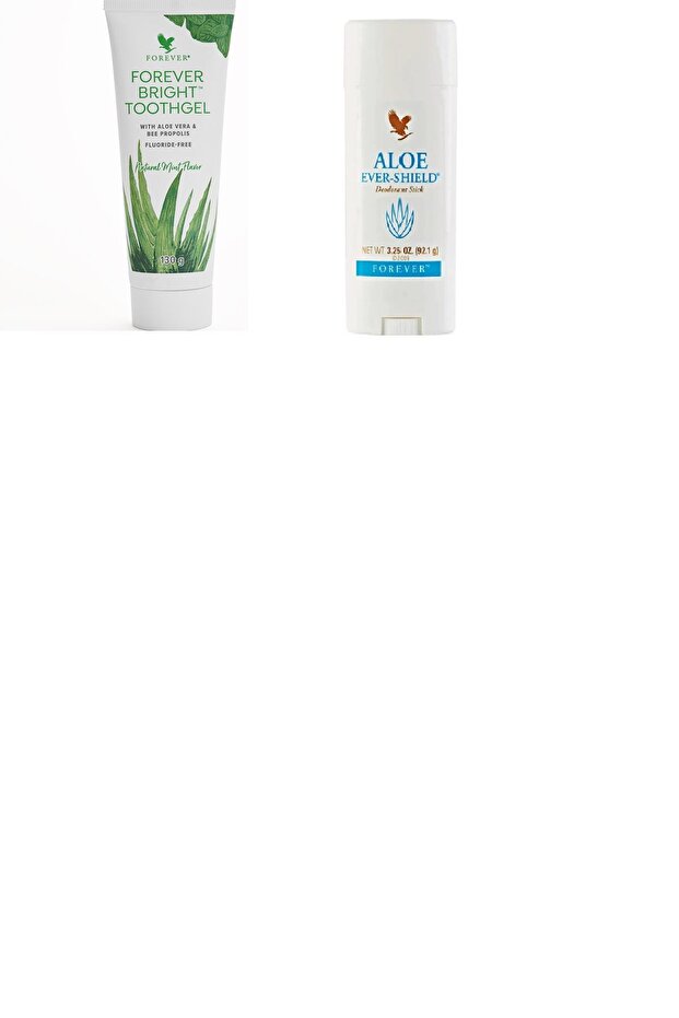 Aloe Ever-Shield Deodorant & Forever Bright Toothgel - 1