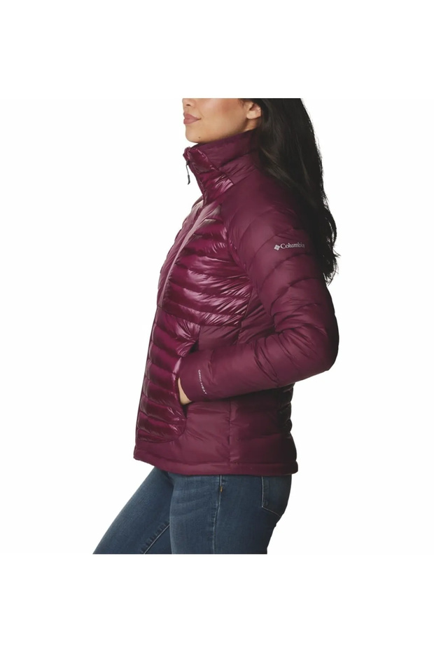 Labyrinth Loop Jacket Mor Kadın Mont - 4