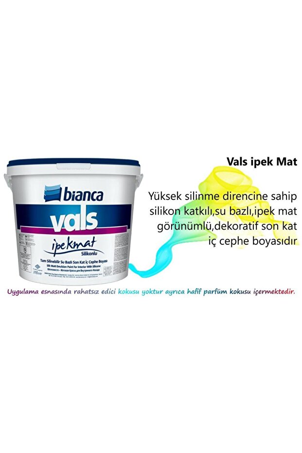 Vals Ipek Mat Silinebilir 7,50lt 2240 Samyeli - 3